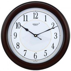 Часы настенные Rikon, бордовый 8351 Brown